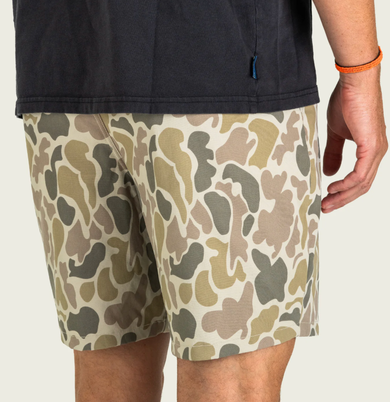 Men Prime Hagood Shorts - Khaki Mallard Camo