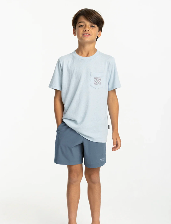 Boys' Breeze Short - Pacific Blue