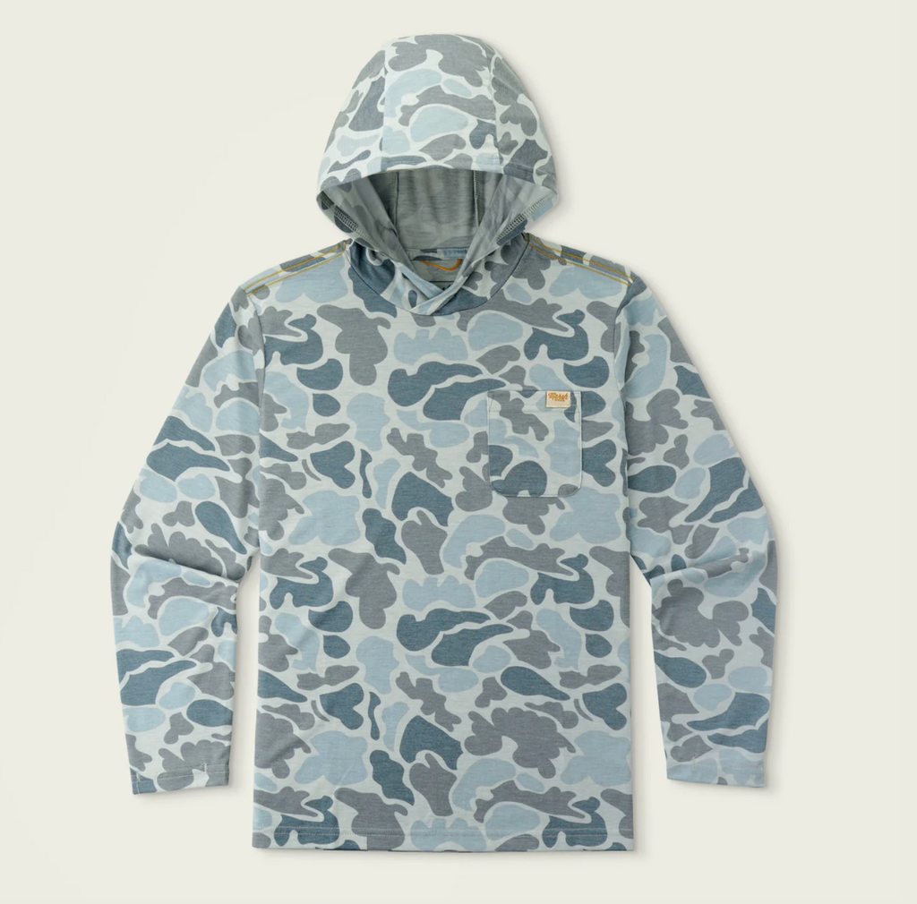 Youth Buxton Hagood Hoodie - Silver Mallard Camo