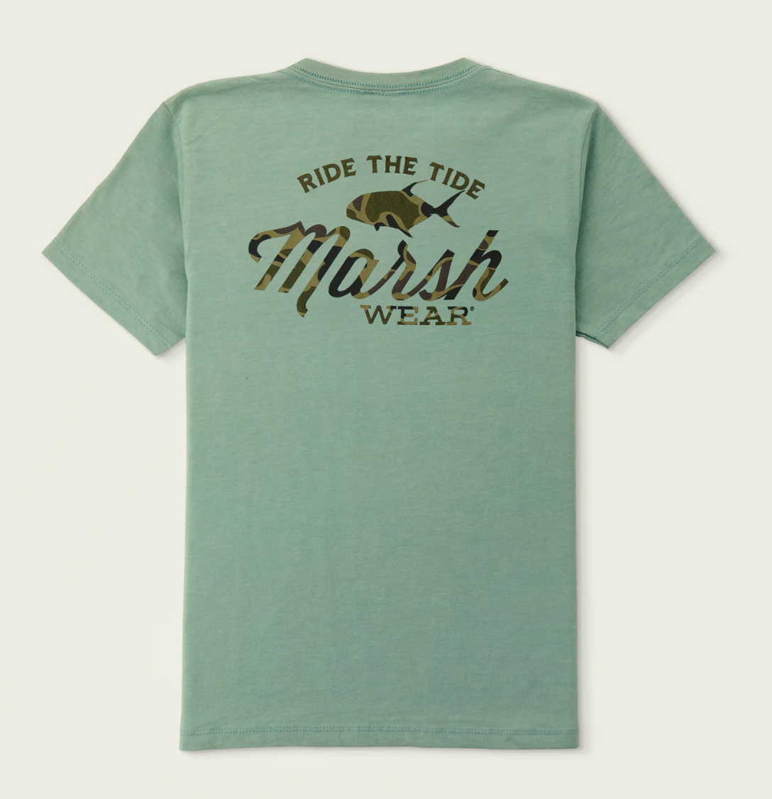 Youth Tide Rider Tee - Agate Heather