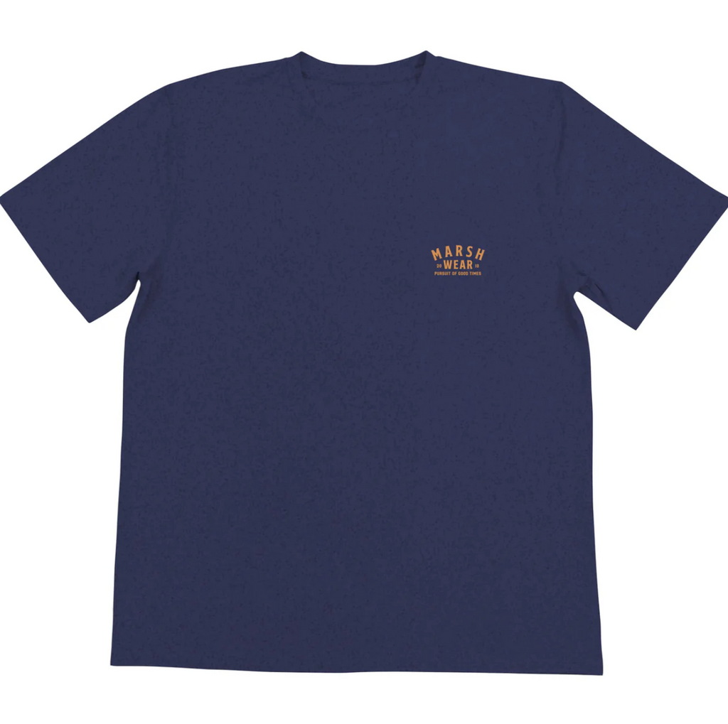 Youth Alton Camo Tee - Navy Heather