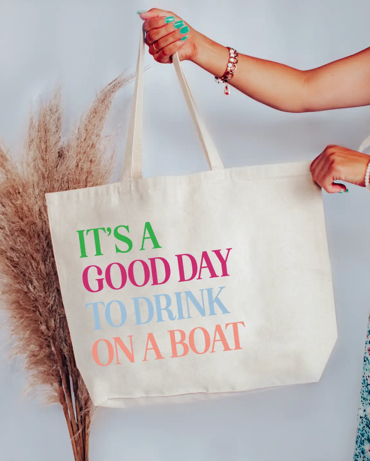 Drink on a Boat Tote Bag