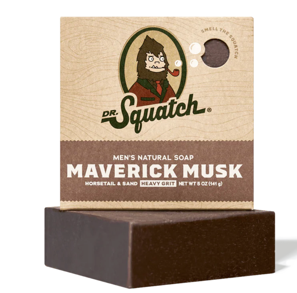 Dr. Squatch Maverick Musk Soap