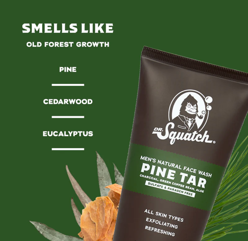 Pine Tar Face Wash