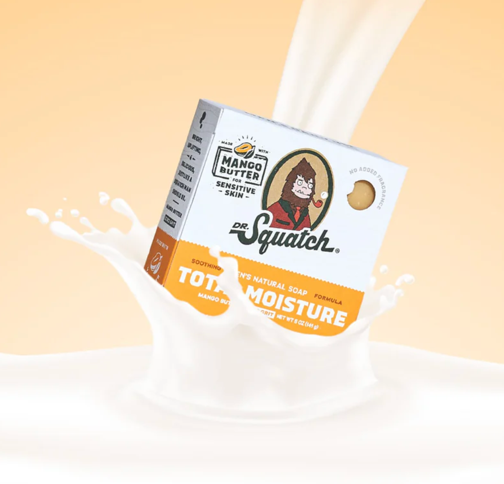 Dr. Squatch Total Moisture Mango Butter Bar