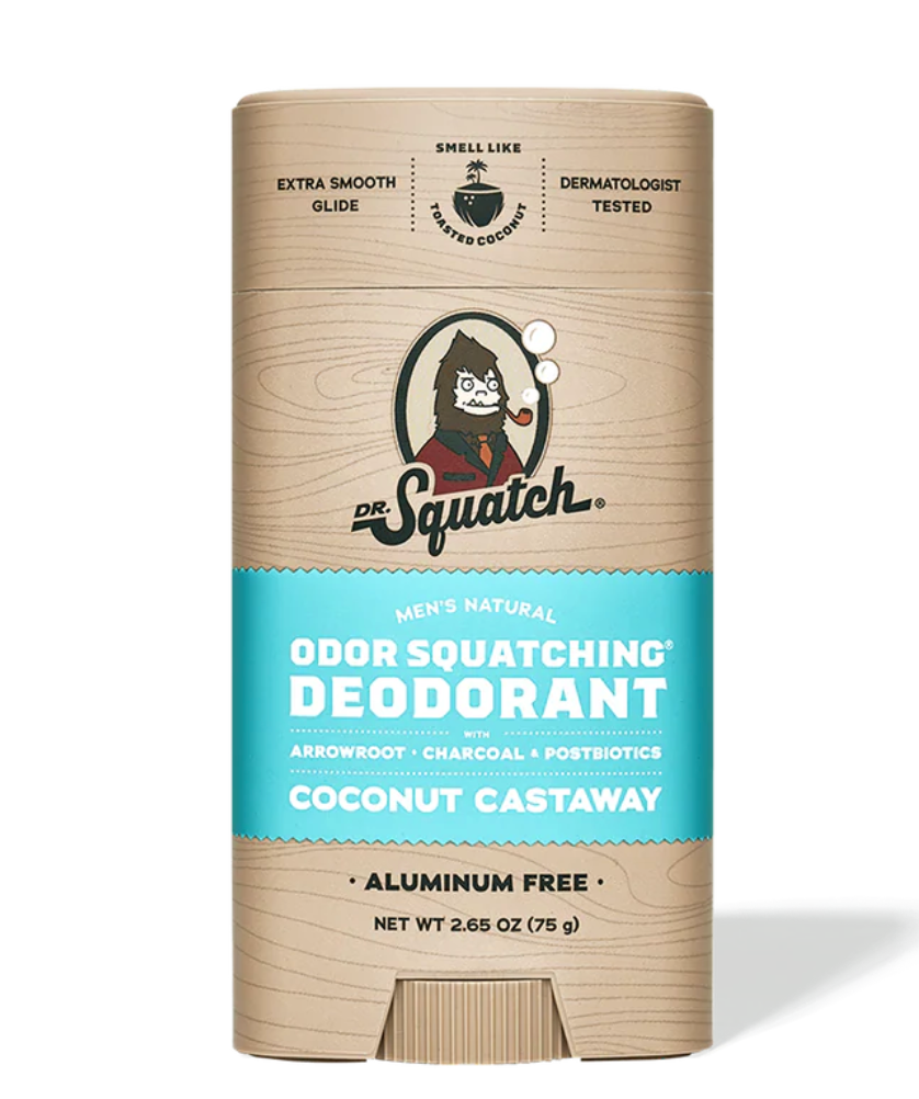 Dr. Squatch Odor Squatching Deodorant - Coconut Castaway