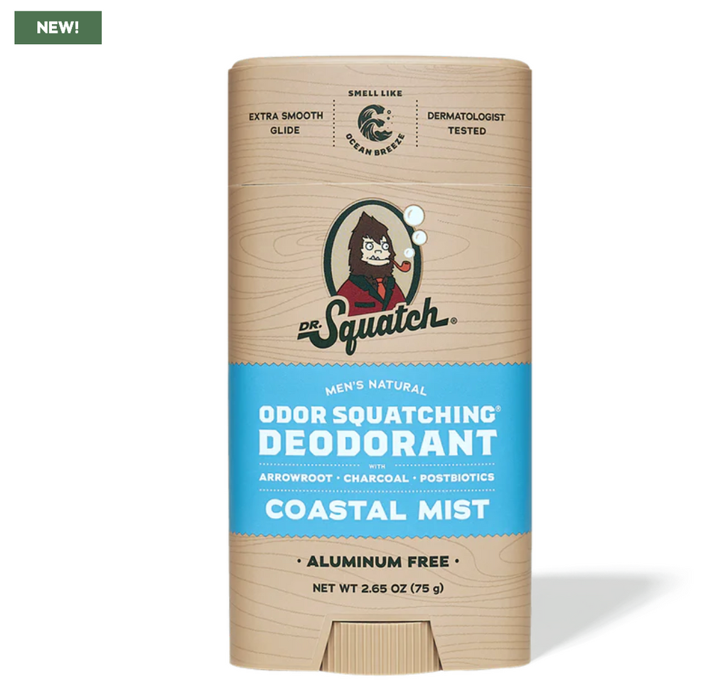 Dr. Squatch Odor Squatching Deodorant - Coastal Mist