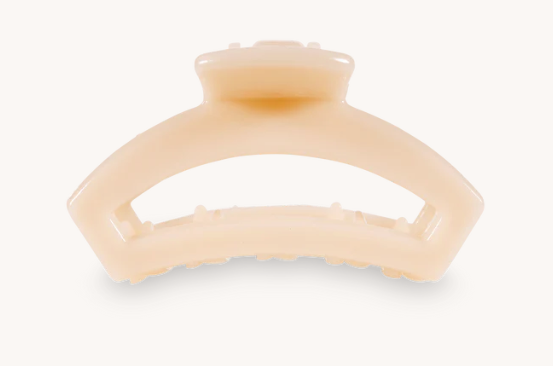 Almond Beige Open Hair Clip