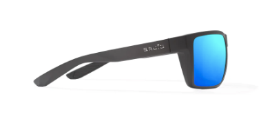 Stiltsville - Black Matte / Blue Mirror Glass