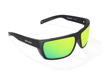 Palometa - Black Matte / Green Mirror Glass Lens