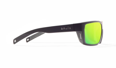 Palometa - Black Matte / Green Mirror Glass Lens