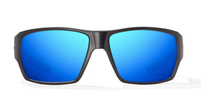 Vega - Black Matte / Blue Mirror Glass