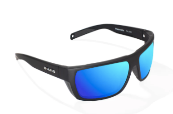 Palometa - Black Matte / Blue Mirror Glass Lens