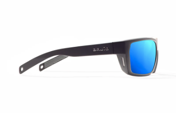 Palometa - Black Matte / Blue Mirror Glass Lens