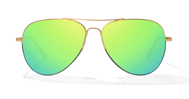 Soldado - Gold Black Fade Matte / Green Poly