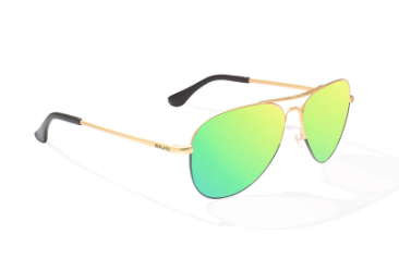 Soldado - Gold Black Fade Matte / Green Poly