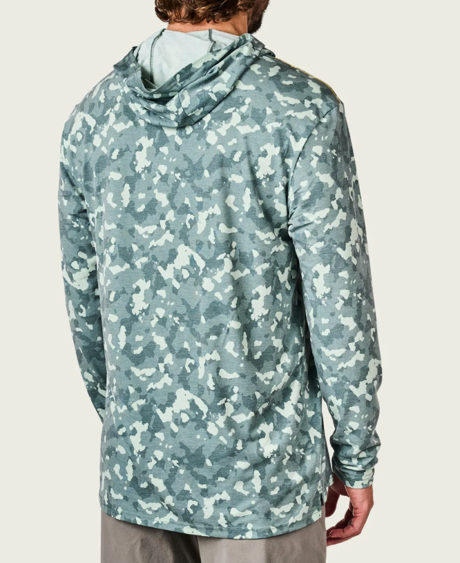 Men's Buxton Tech Hoodie - Lily Pad Foxhole Camo