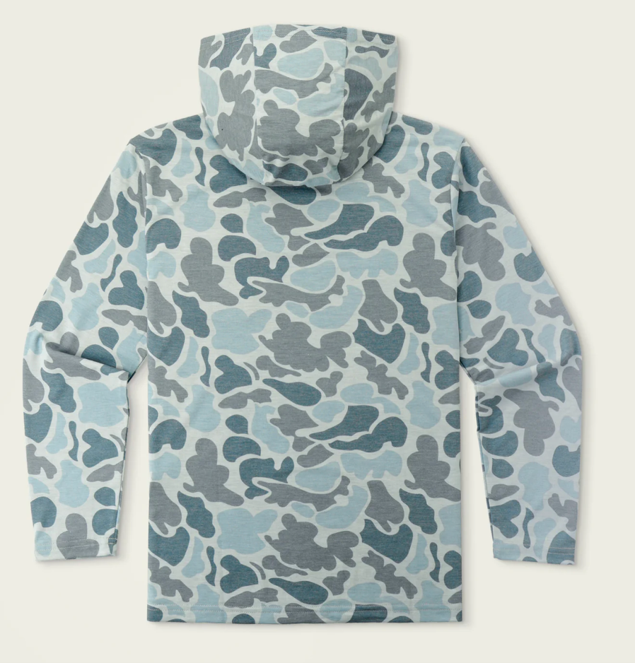 Youth Buxton Hagood Hoodie - Silver Mallard Camo