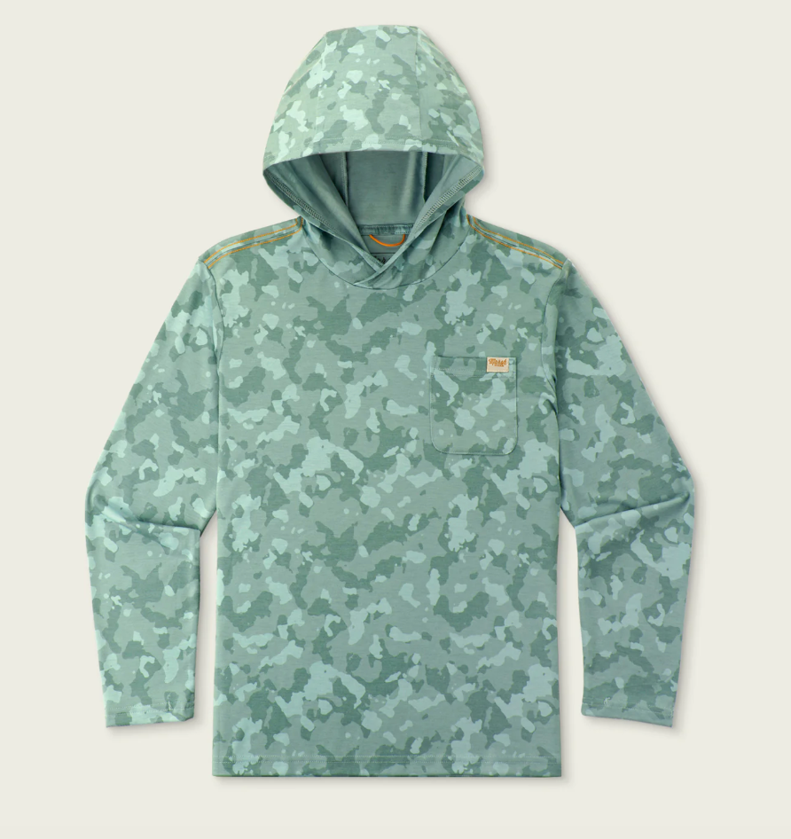 Youth Buxton Tech Hoodie - Trellis Foxhole Camo