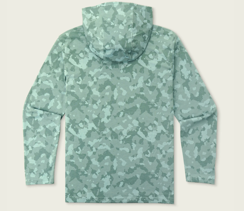Youth Buxton Tech Hoodie - Trellis Foxhole Camo