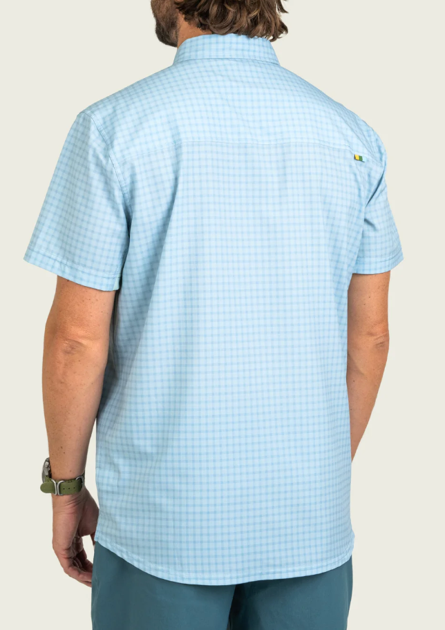 Lenwood Tech Shortsleeve Shirt - Cloud