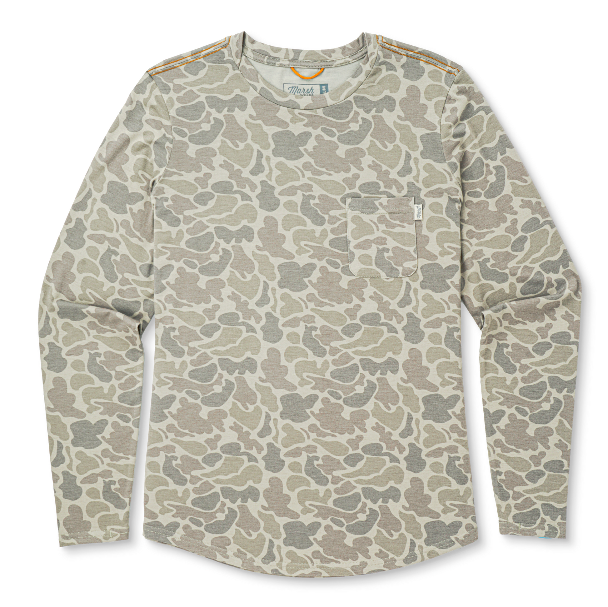 Women's Buxton Tech Crew - Khaki Mallard Camo