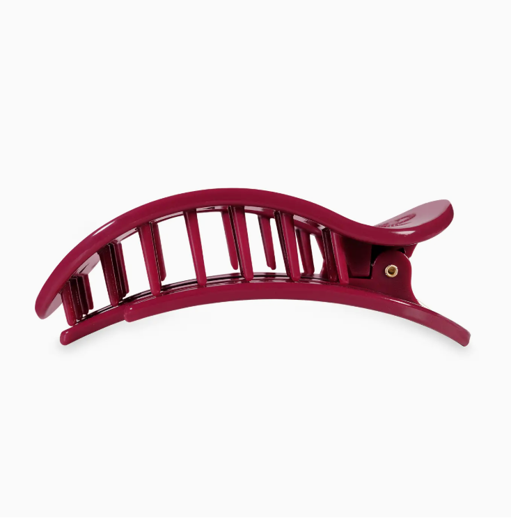 Flat Round Hair Clip | Large | Go Noles!