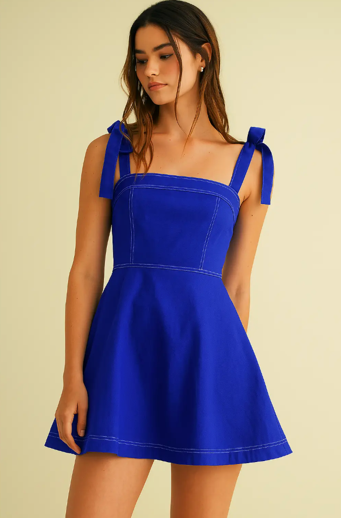 The Royal Hour Mini Dress