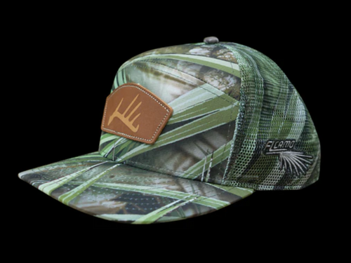 "Antler Patch" - FL Camo Palmetto Trucker Hat