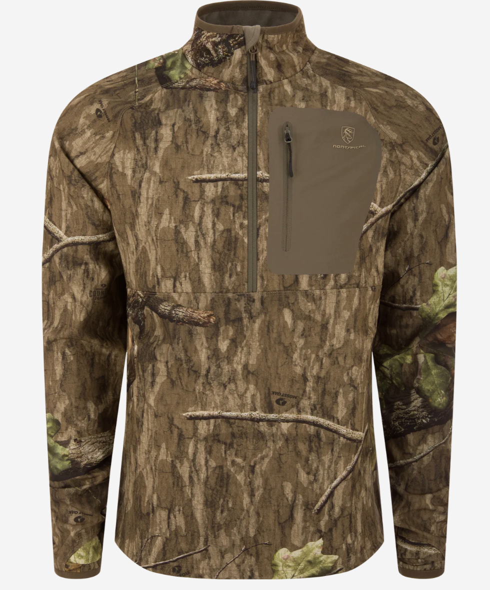 Non-Typical SWT Hybrid Half Zip with Scent Control