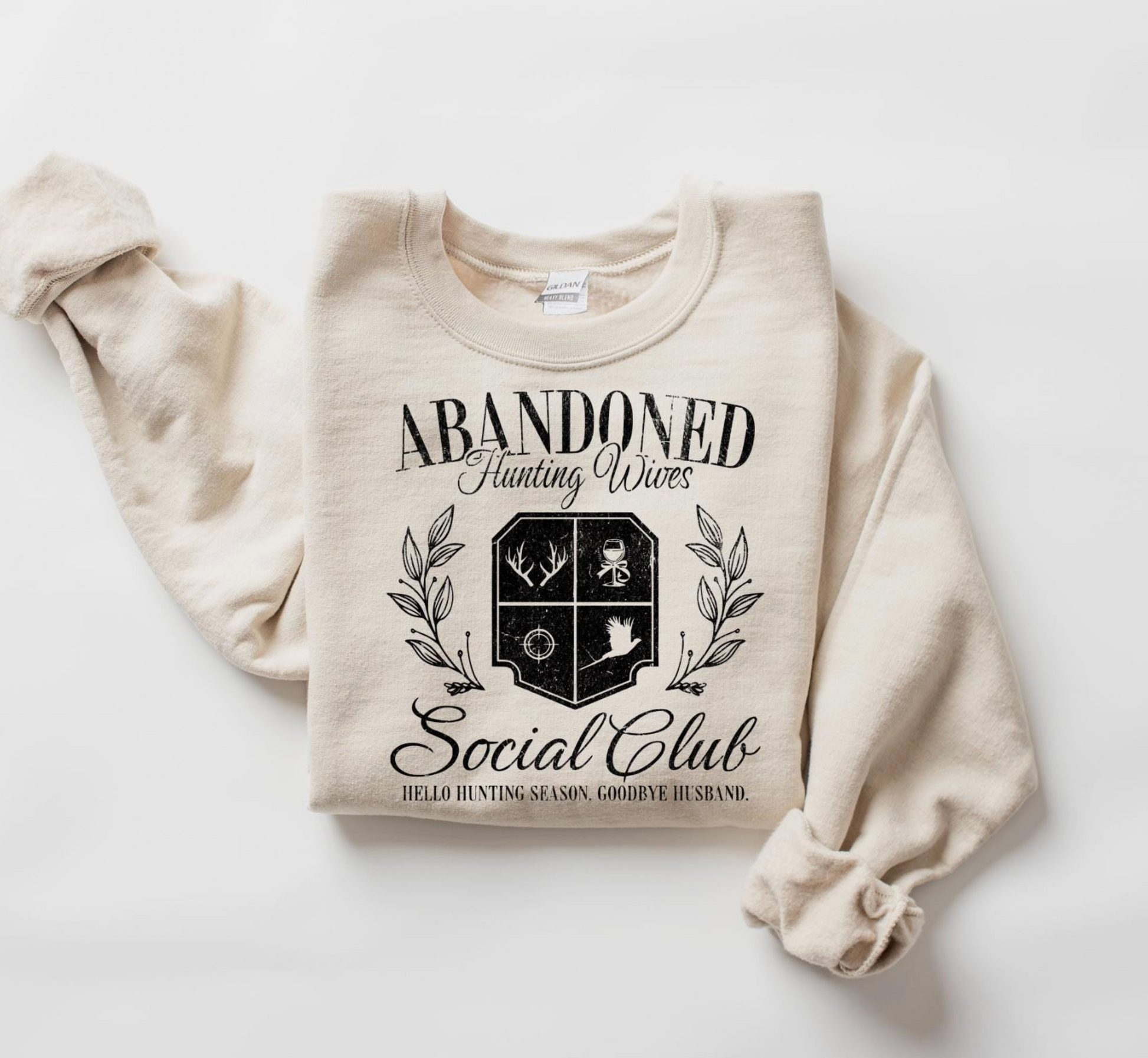 Abandoned Hunting Wives Crewneck