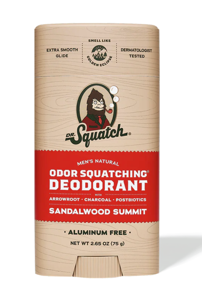 Dr. Squatch Odor Squatching Deodorant - Sandalwood Summit