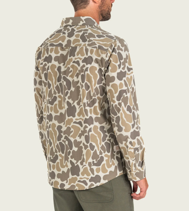 Big Pine Field Shirt - Khaki Mallard Camo