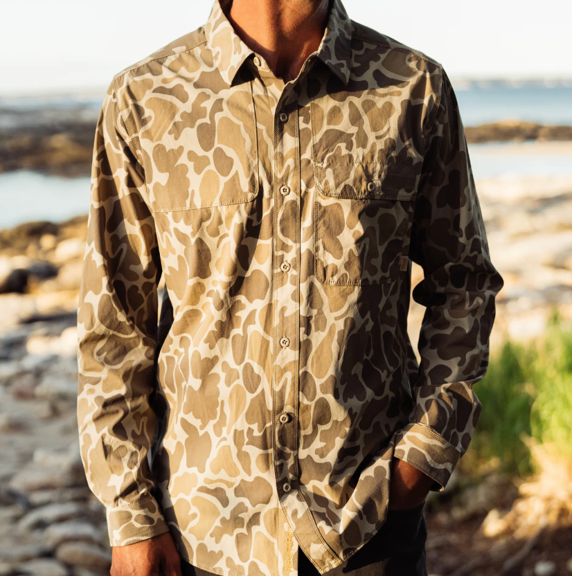 Big Pine Field Shirt - Khaki Mallard Camo