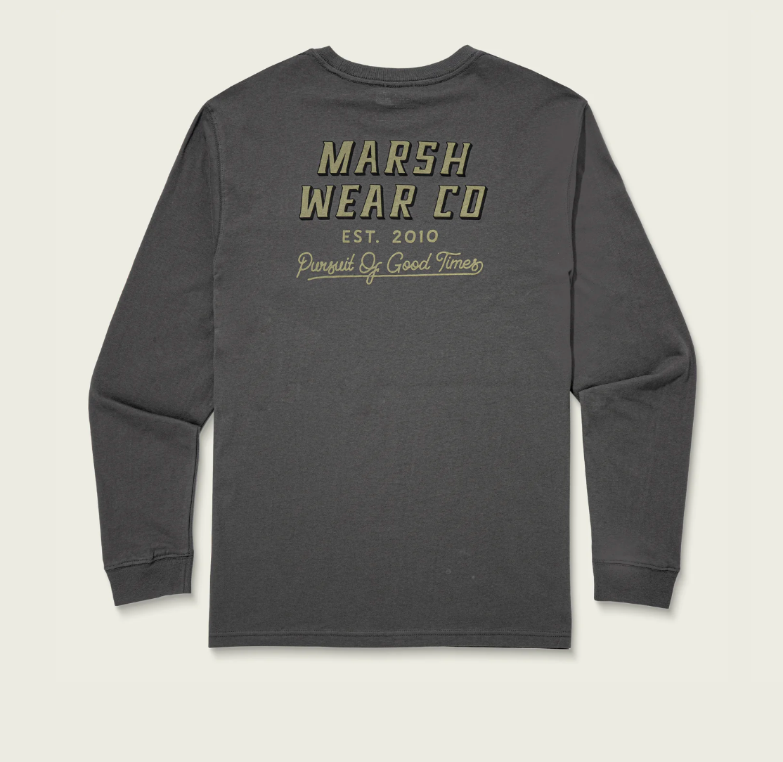 Pursuit Long Sleeve T-Shirt - Ash