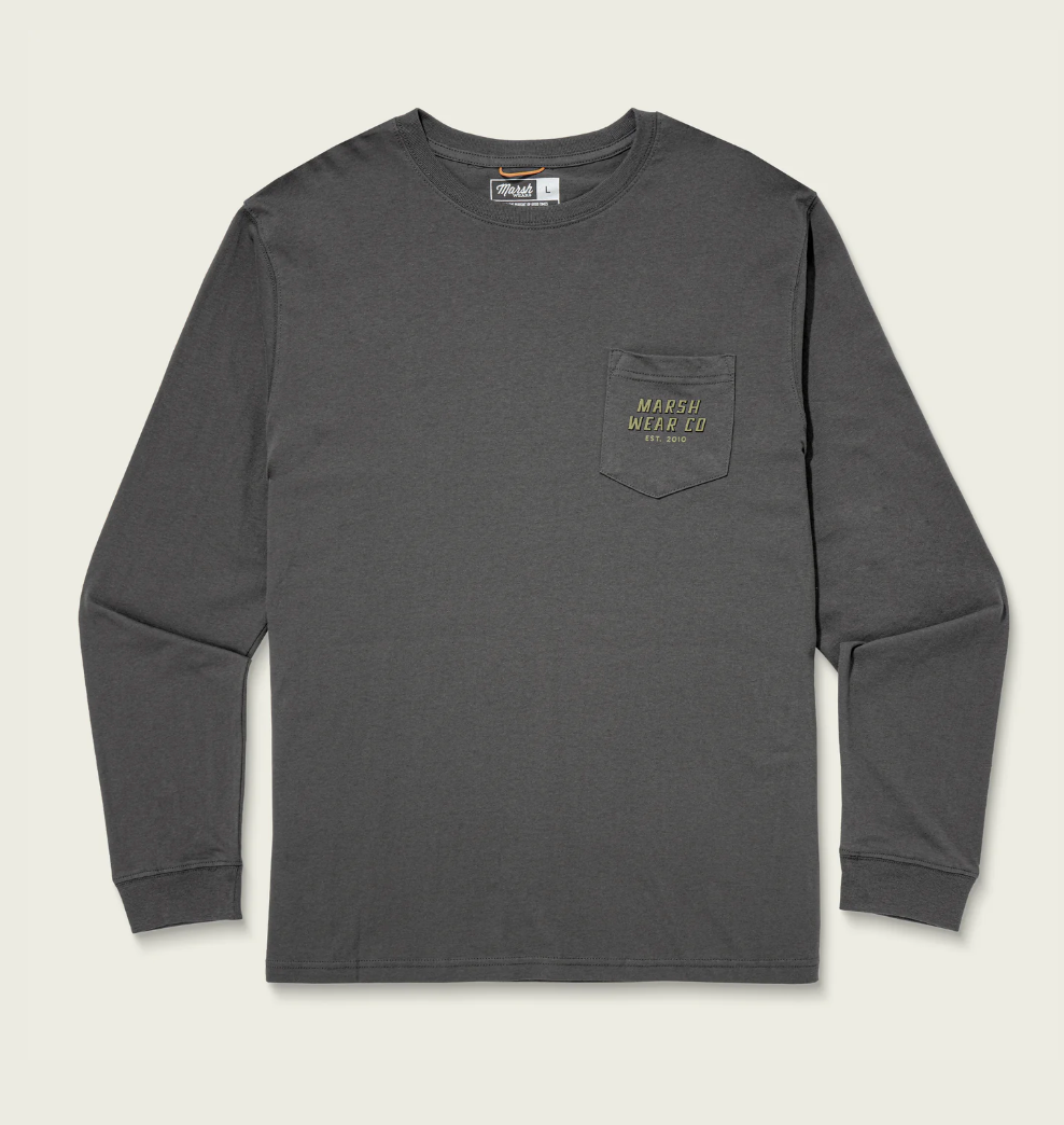 Pursuit Long Sleeve T-Shirt - Ash