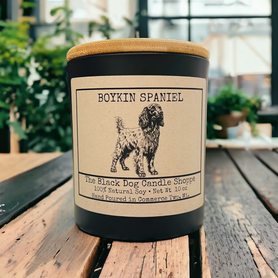 Boykin Dog Breed Candle - Bonfire Nights