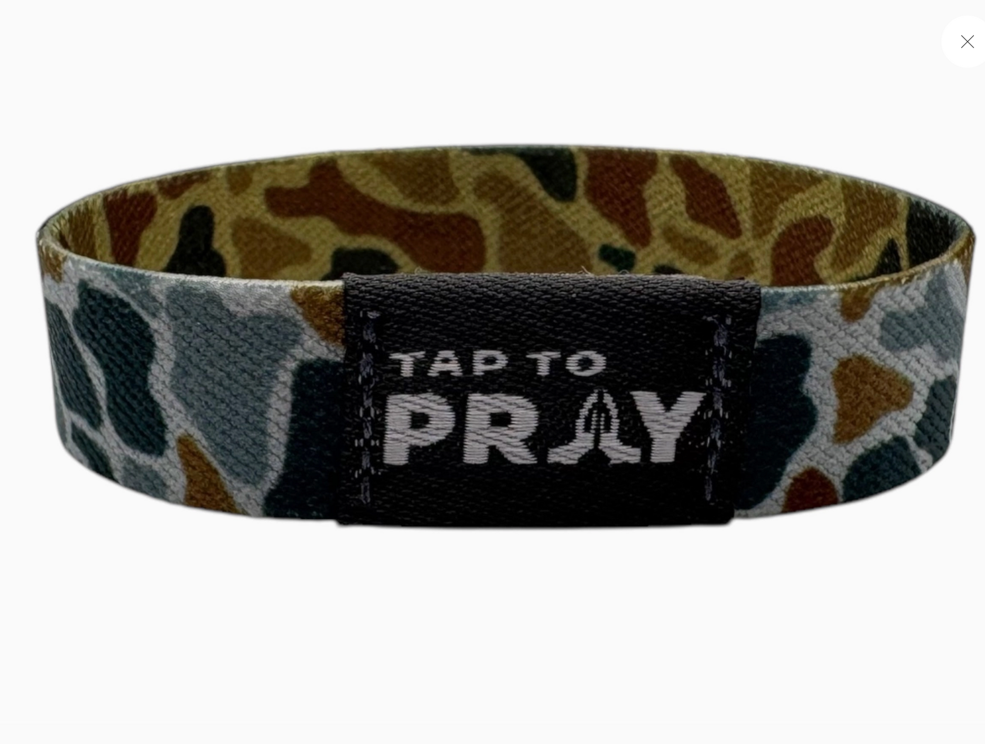 Tap To Pray™ Wristbands - River Rock Camo Sahara and Copper
