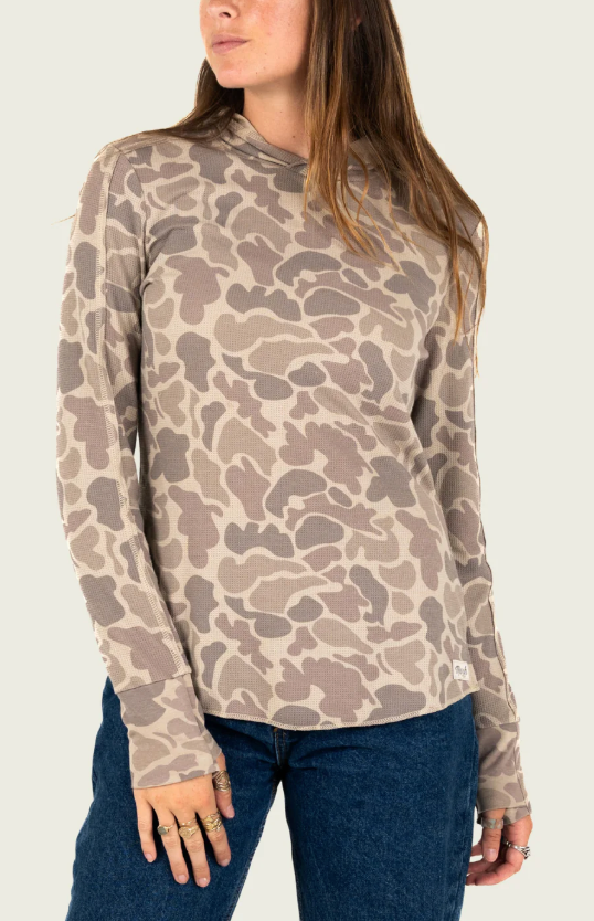 Surfside Hood Khaki Mallard Camo