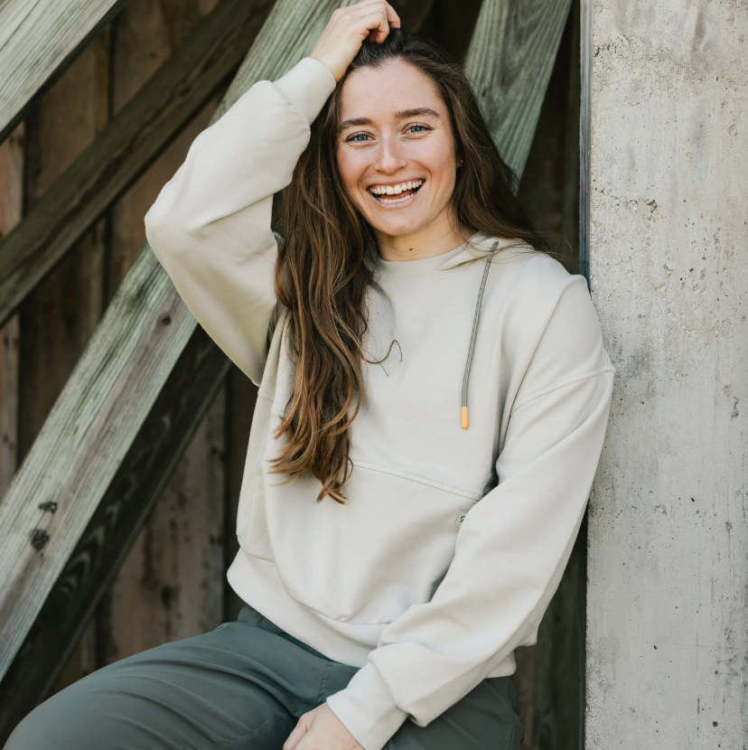 Women's Fireside Hoodie - Pelican