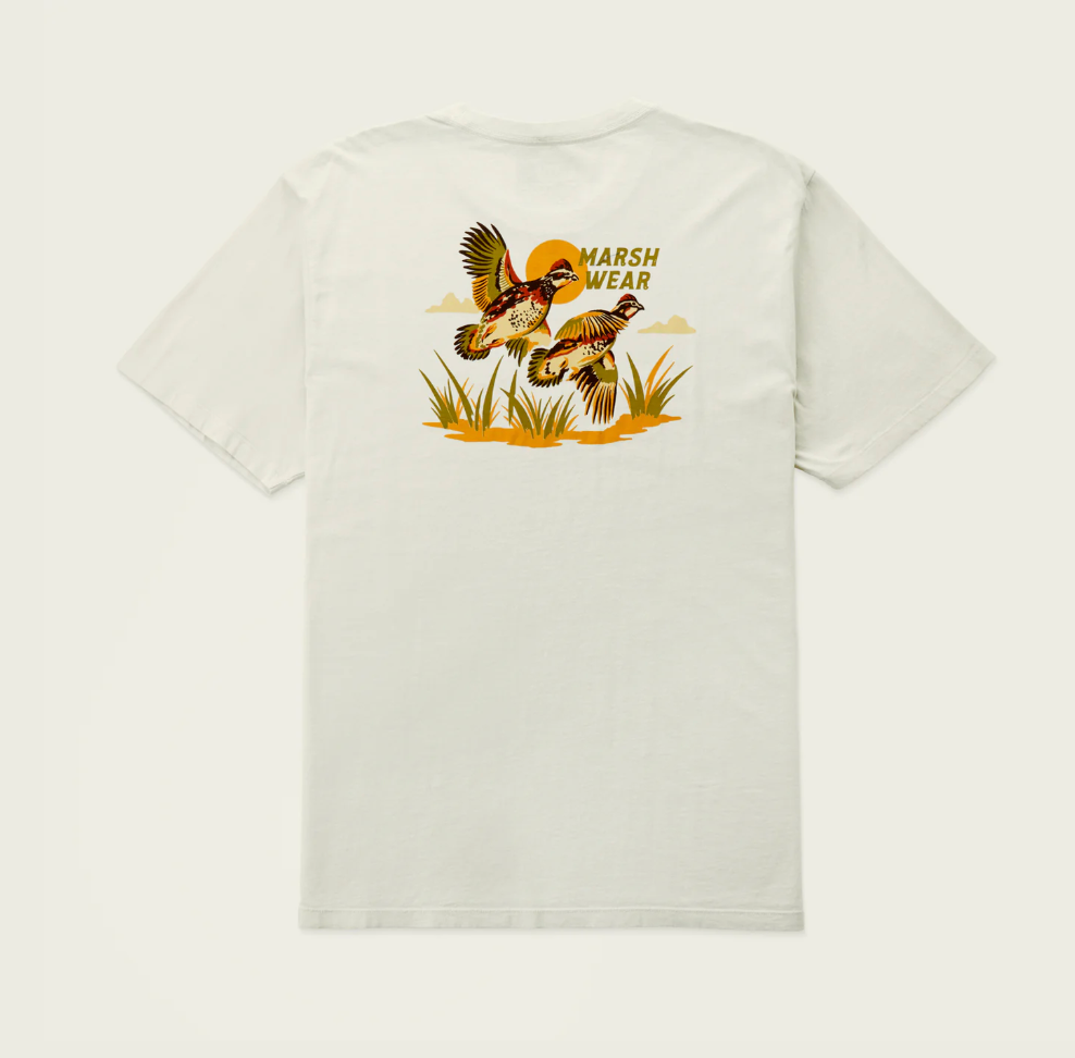 Heritage Quail SS T-Shirt - Rock