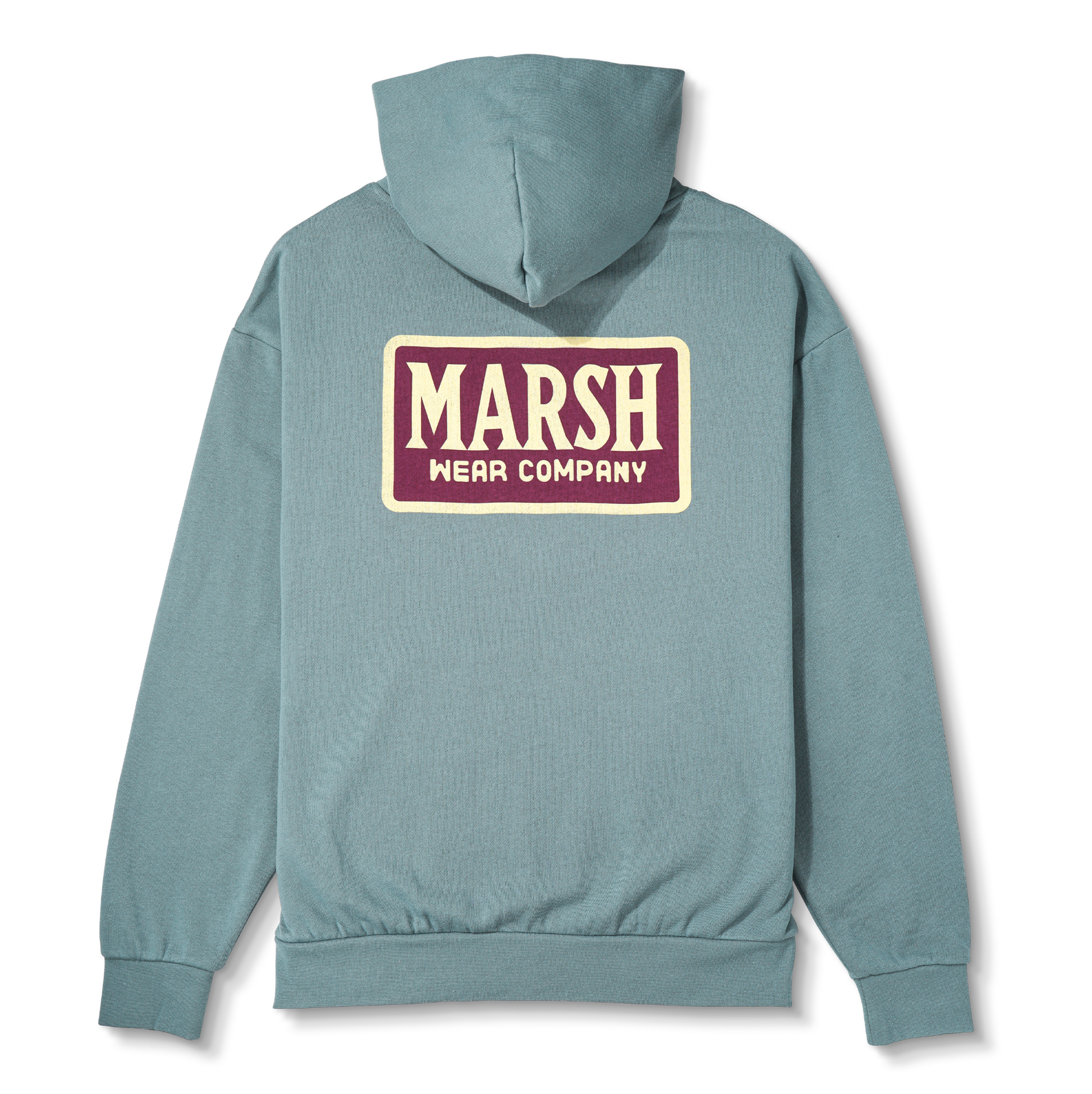 Badge Pullover Hoodie - Blue Shadow