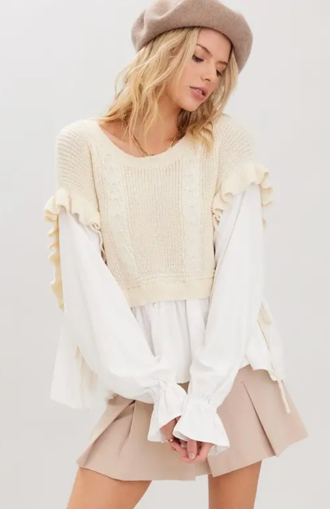 Soft Whispers Layered Top
