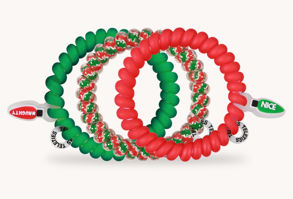 Naughty or Nice Hair Ties