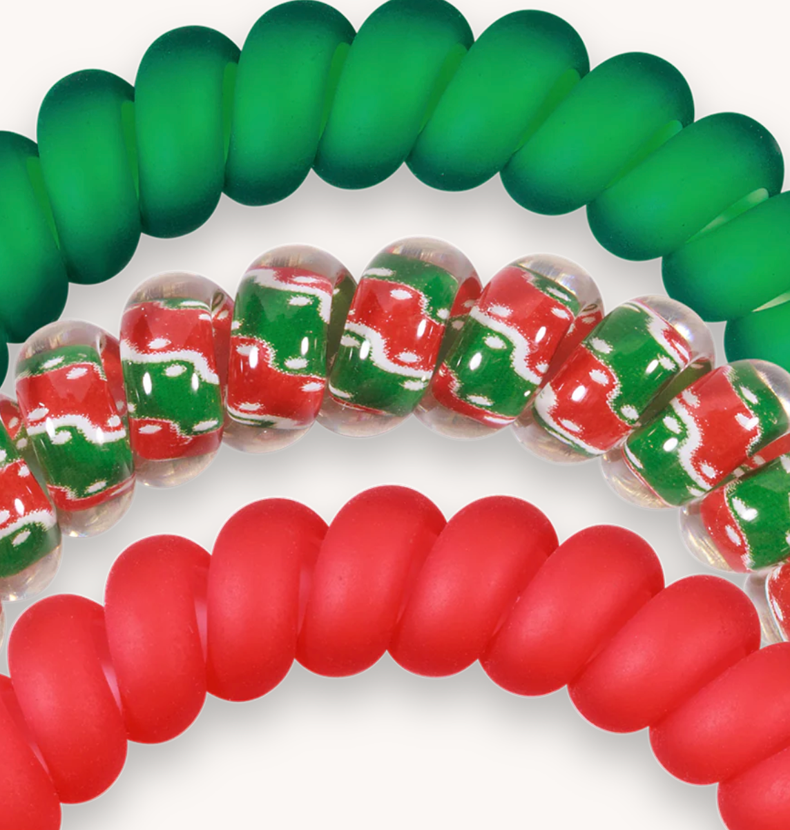 Naughty or Nice Hair Ties