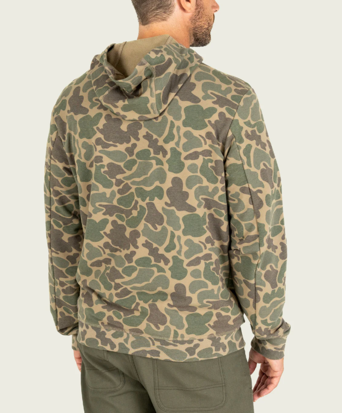 Men's Fireside Hoodie - Green Mallard Camo