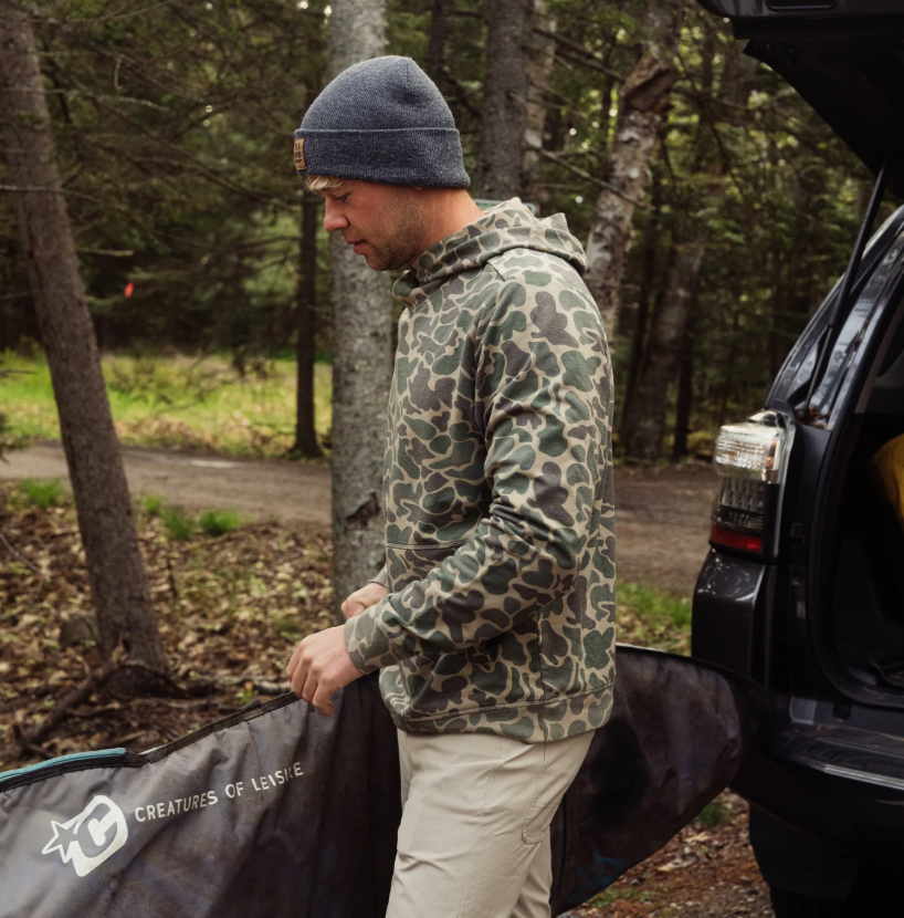 Men's Fireside Hoodie - Green Mallard Camo