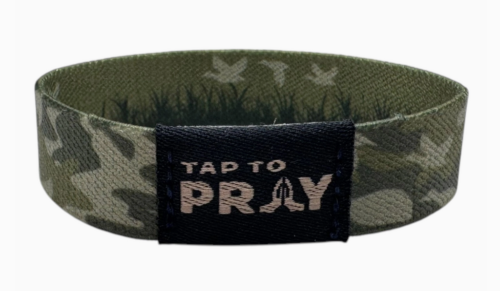 Tap To Pray™ Wristbands - Waterfowl Camo