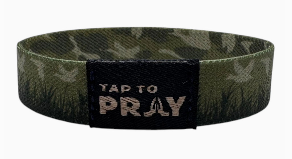 Tap To Pray™ Wristbands - Waterfowl Camo