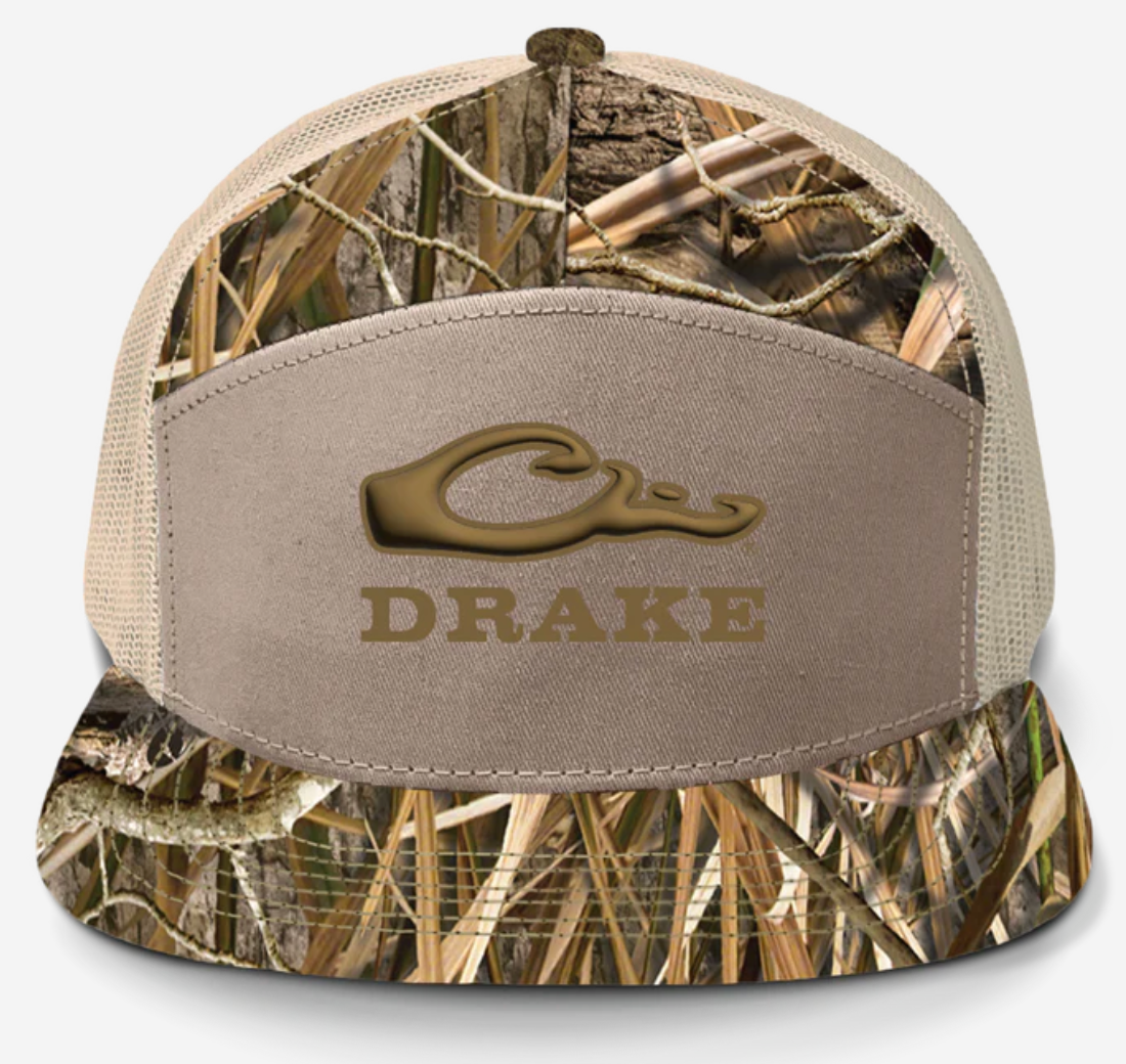 Drake X Lost Hat Sa7age 7 Panel Cap - Shadow Grass